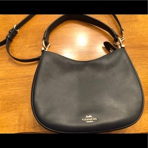 Navy Blue Coach Purse
